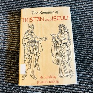 Romance Tristan Iseult Joseph Bedier 1964 ExLibrary Polyester Cover Hardcover DJ